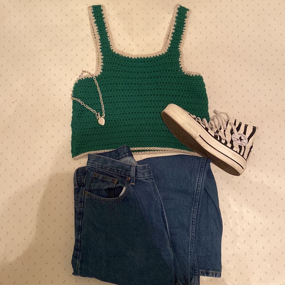 Crochet tank top
